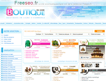 Tablet Screenshot of boutiqueenligne.com